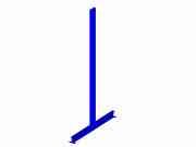 Kragarmregalst�nder I180 doppelseitig